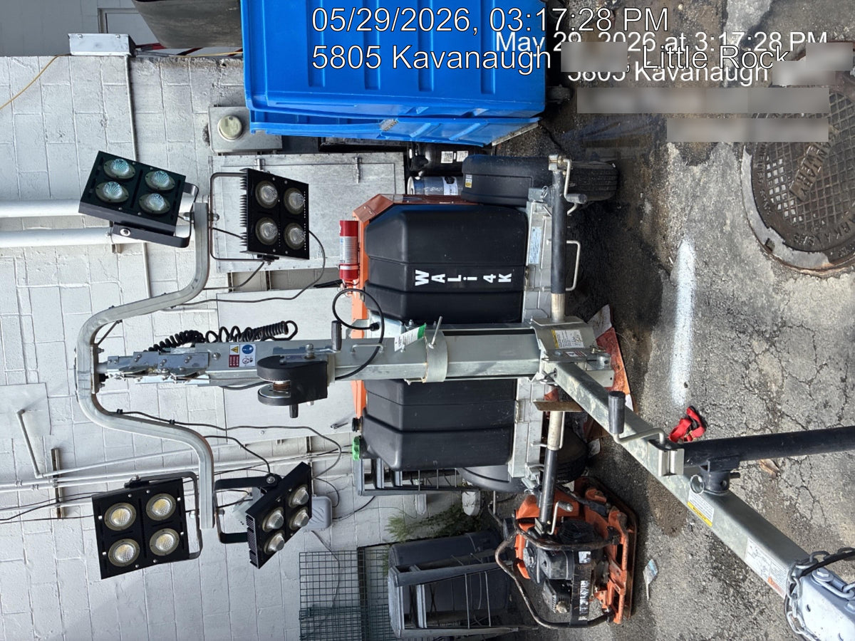 2025 Wanco WLTT-4MM4K Diesel, Mitsubishi L2E, 9.0HP @1800 rpm, Deep Sea Controller, Shore Power Plug, Auto Start, (4) 350W LED Floodlights, 4kW Generator, 60 Gal Fuel Tank, 2" Ball, T3
