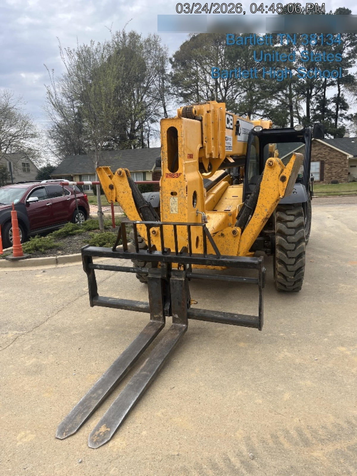 2020 JCB 510-56 Canopy, Solid Tires, Work Lights, Beacon, Aux Hydraulics, Back up Alarm, Lifting Eye, ES Decals