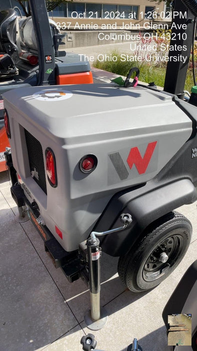 2024 Wacker Neuson LTT4 Diesel, Kohler KDW702, Deep Sea Controller, Auto Start, LED 320W, Bypass Outlet, T3