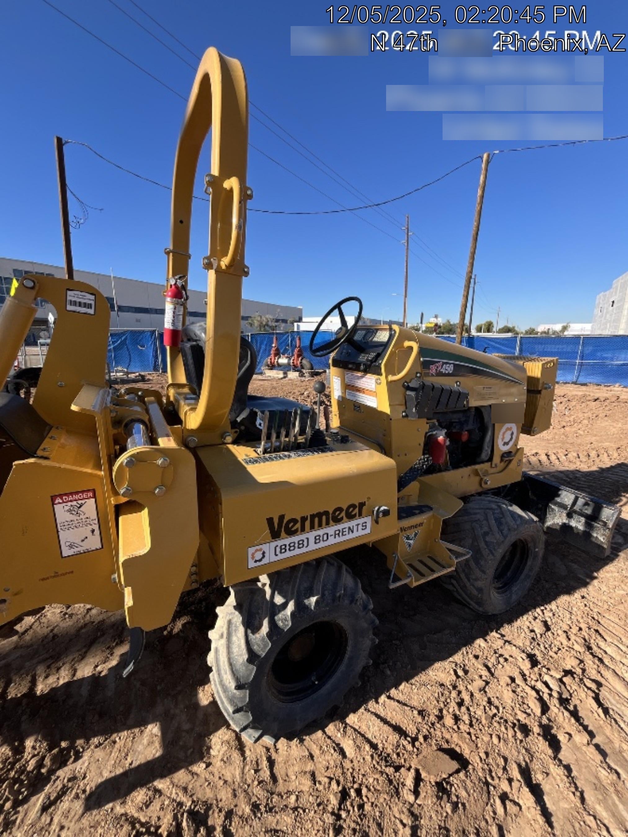 2019 VERMEER RTX450