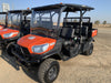2021 Kubota RTV-X1140W-H Plastic Canopy, Windshield Acrylic Clear, LED Strobe Light, Wire Harness Kit, Back up Alarm