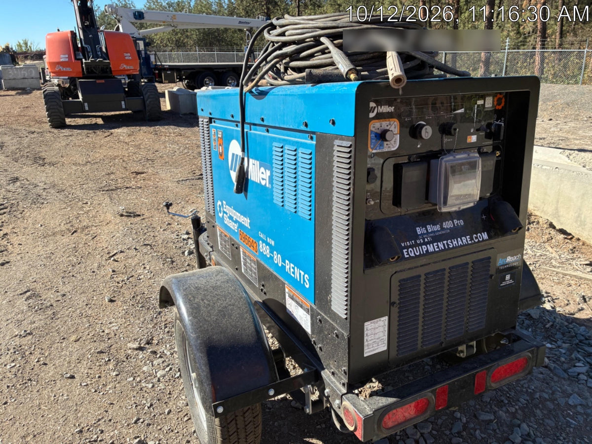2026 MILLER ELECTRIC BIG BLUE 400