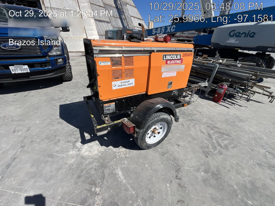 2022 Lincoln Electric LE400 Kubota V1505, Trlr, Cable Rack, Light Kit, ES Decals, T3