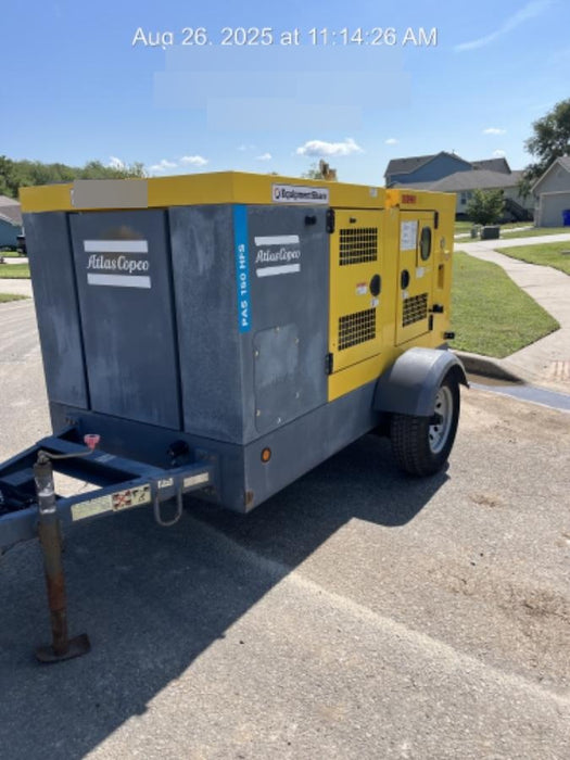 2020 ATLAS COPCO PAS 150 HF CS Enclosed