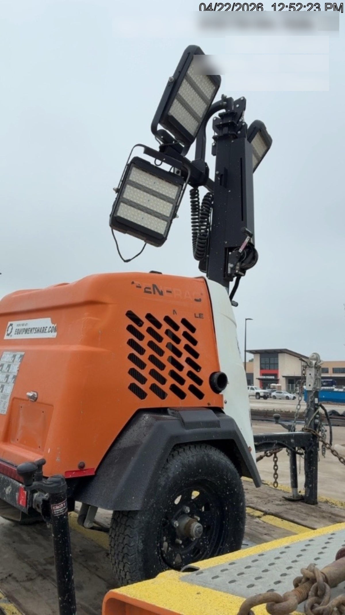 2023 Generac MLT2 Diesel, Flex Switch 120V Input, Powerzone Controller, (4) 320W LED Lights, 4kW Generator, 39.9 Gal Fuel Tank, 2" Ball, T3