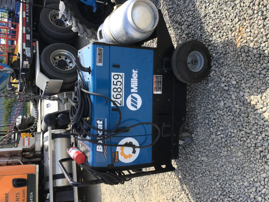 2019 Miller Electric BOBCAT 250 LP/Propane, Running Gear, Tank Bracket, Hose