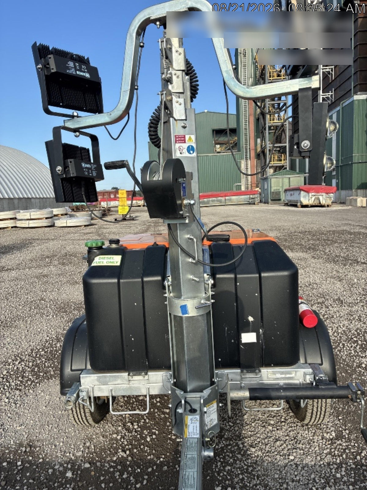 2024 Wanco WLTT-4MM4K Diesel, Deep Sea Controller, Shore Power Plug, Auto Start, (4) 350W LED Floodlights, 4kW Generator, 60 Gal Fuel Tank, 2" Ball, T3