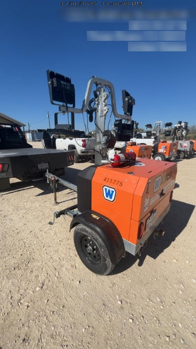 2024 Wanco WLTT-4MM4K Diesel, Deep Sea Controller, Shore Power Plug, Auto Start, (4) 350W LED Floodlights, 4kW Generator, 60 Gal Fuel Tank, 2" Ball, T3