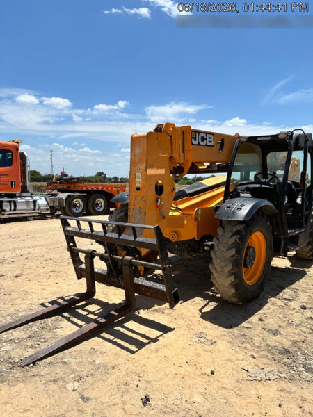 2019 JCB 506-36 Canopy, 74 HP, Foam Filled Tires, STD Worklight, Beacon, Aux Hydraulics, Lifting Eye, Back up Alarm 48" Carriage/48" Forks