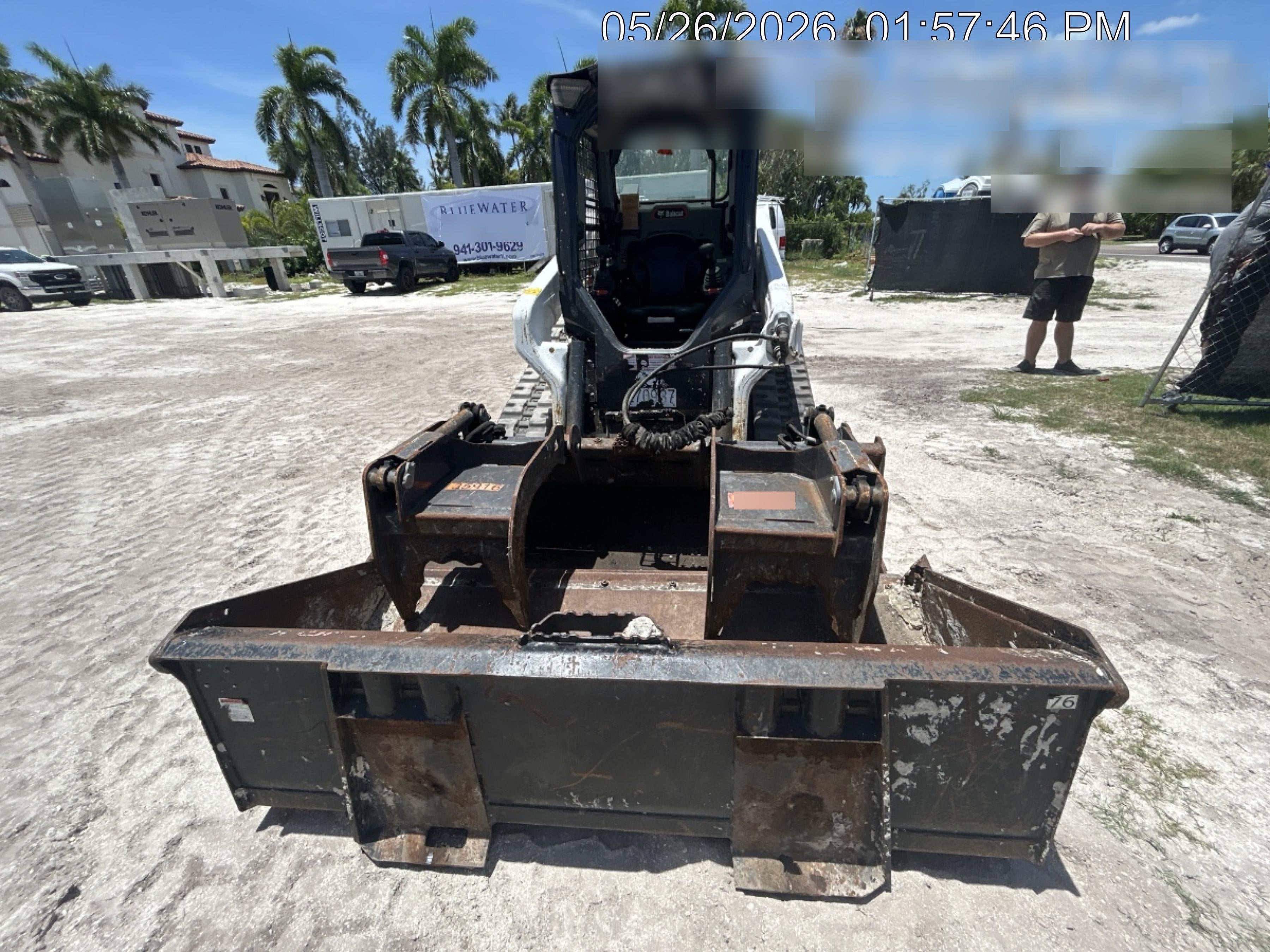 2019 PALADIN 76" Scrap Grapple Bucket - Paladin