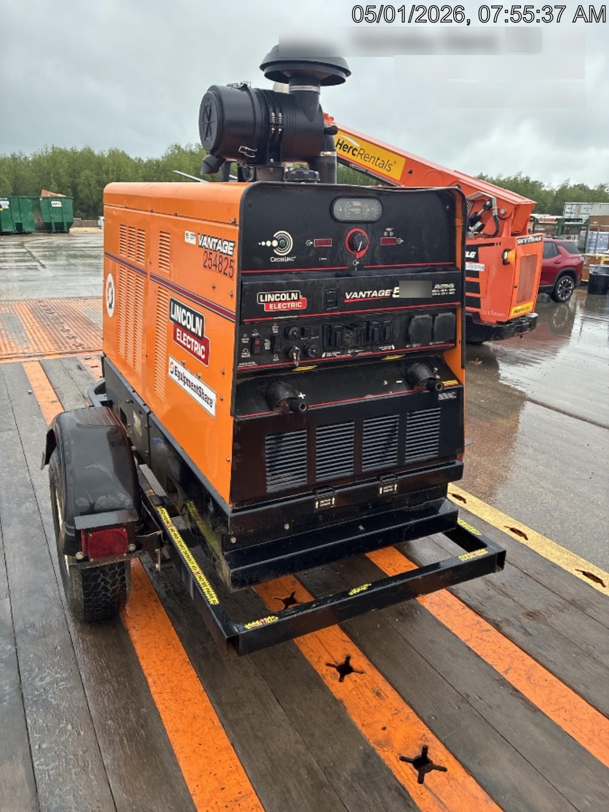 2022 Lincoln Electric Vantage 549X Crosslink Technology, Trailer Mounted, ES Decals, T3