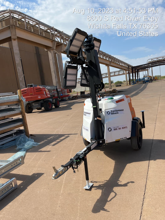 2023 Generac MLT2 Diesel, Flex Switch 120V Input, Powerzone Controller, (4) 320W LED Lights, 4kW Generator, 39.9 Gal Fuel Tank, 2" Ball, T3