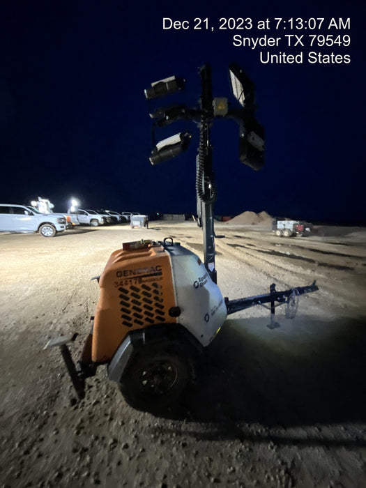 2023 Generac MLT2 Diesel, Flex Switch 120V Input, Powerzone Controller, (4) 320W LED Lights, 4kW Generator, 39.9 Gal Fuel Tank, 2" Ball, T3