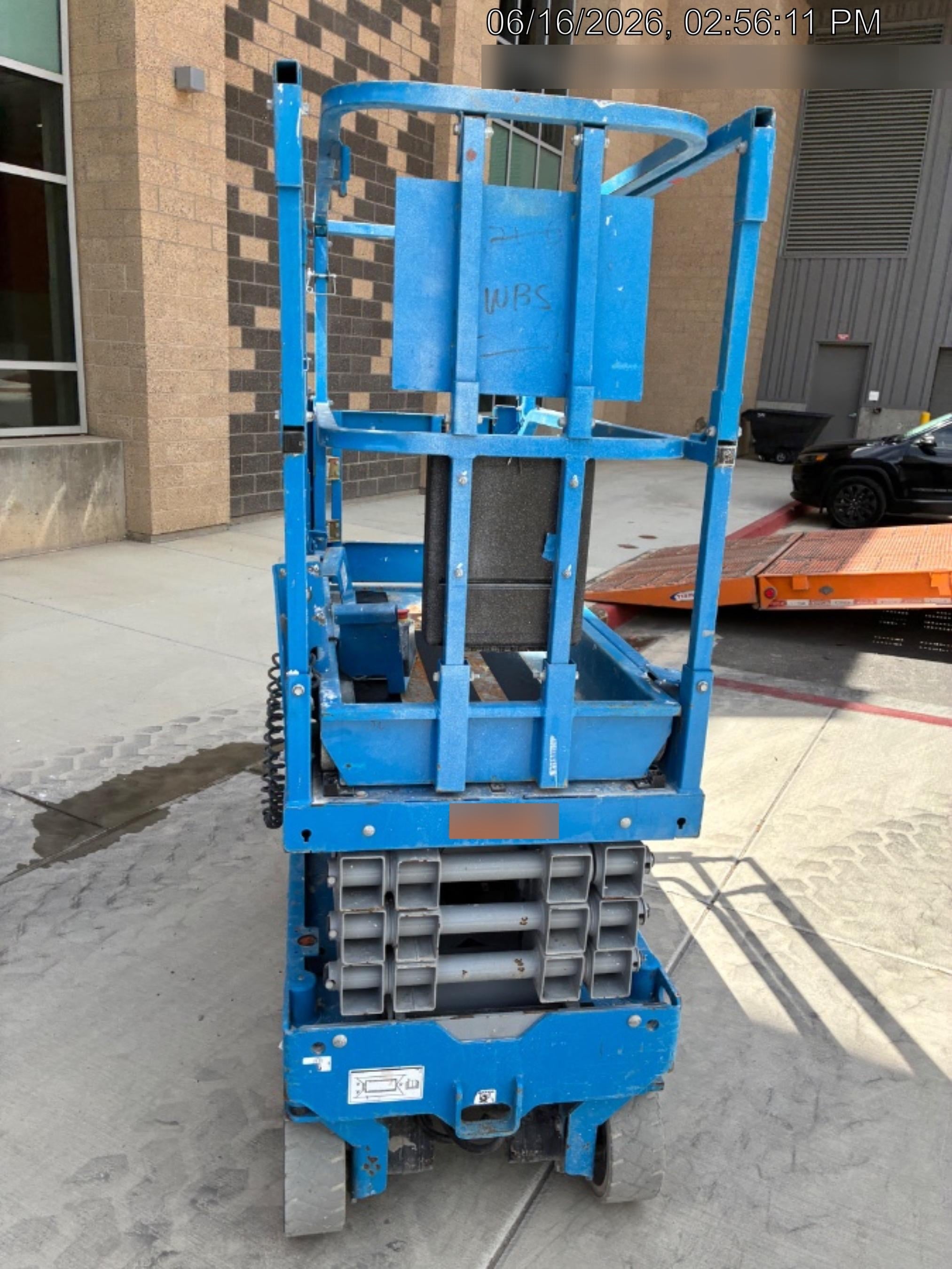 2020 Genie GS-1930 Solid Non Marking Tires, Beacon, Folding rails with half height swing gate