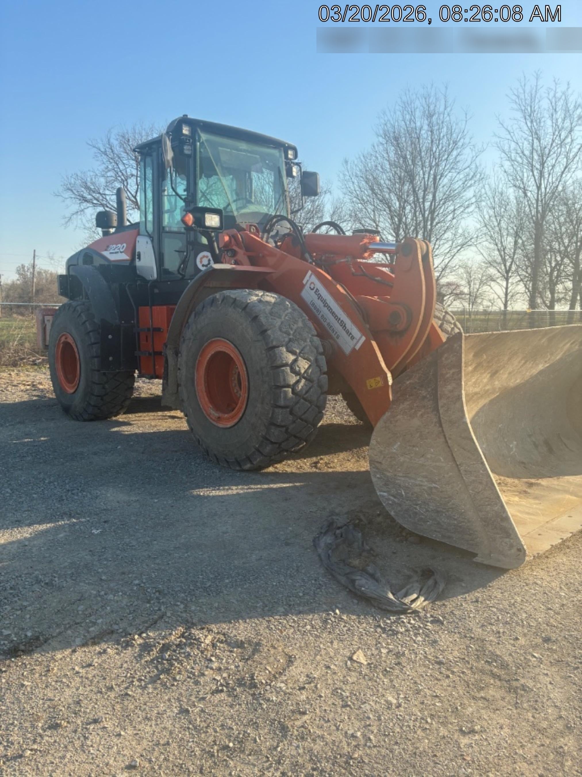 2022 HITACHI ZW220-6