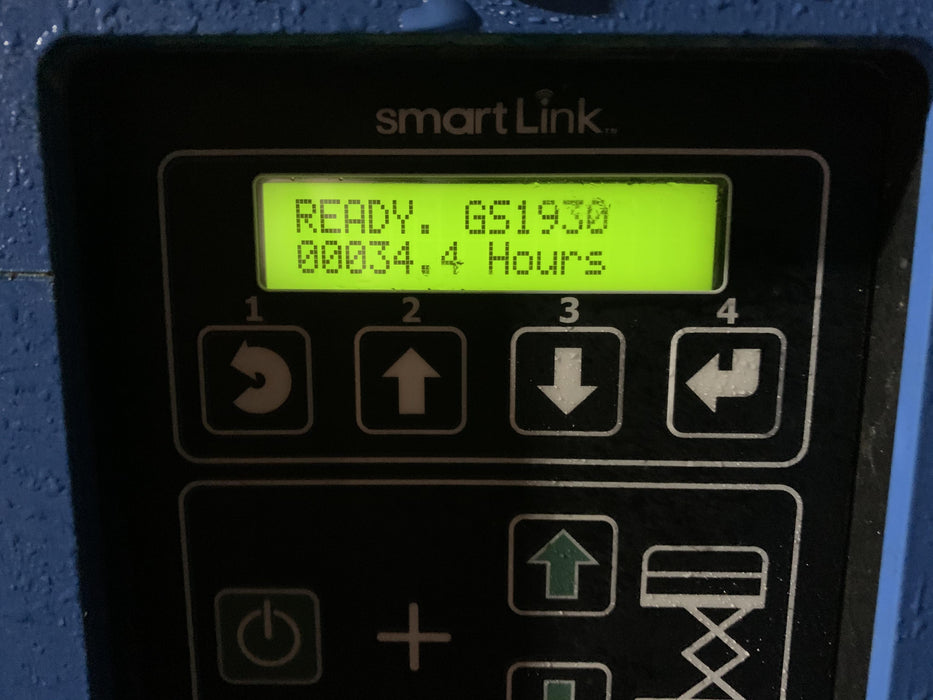 2020 Genie GS-1930 Solid Non Marking Tires, Beacon, Folding rails with half height swing gate, 800W Inverter