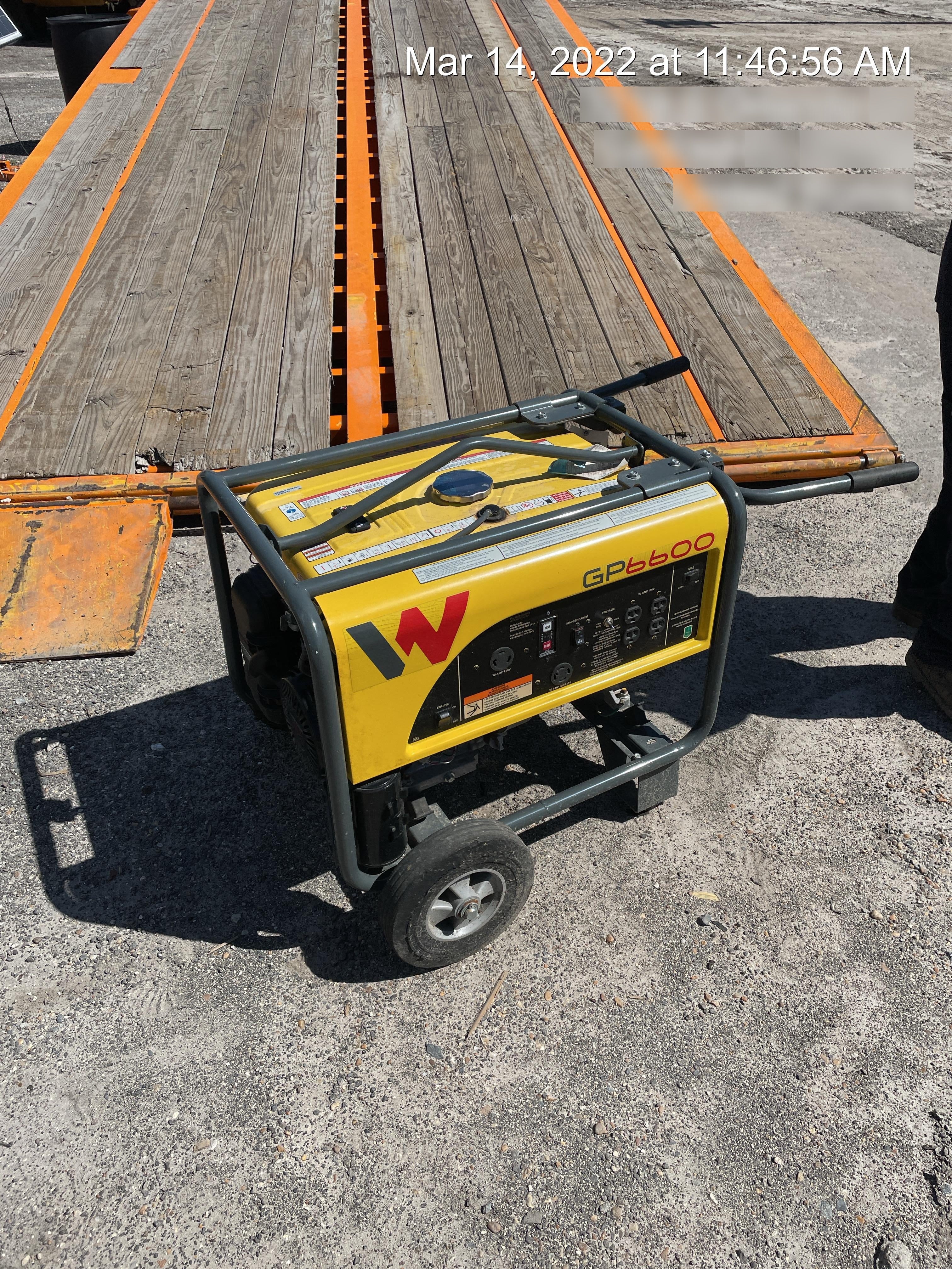 2020 WACKER NEUSON GP6600A