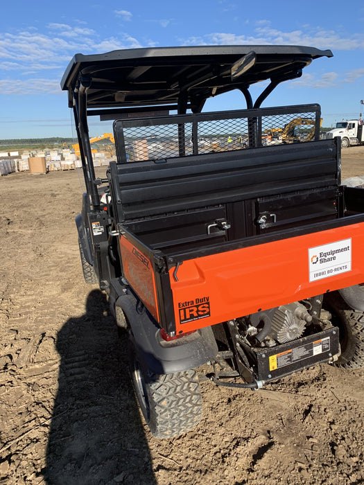 2021 Kubota RTV-X1140W-H Plastic Canopy, Windshield Acrylic Clear, LED Strobe Light, Wire Harness Kit, Back up Alarm