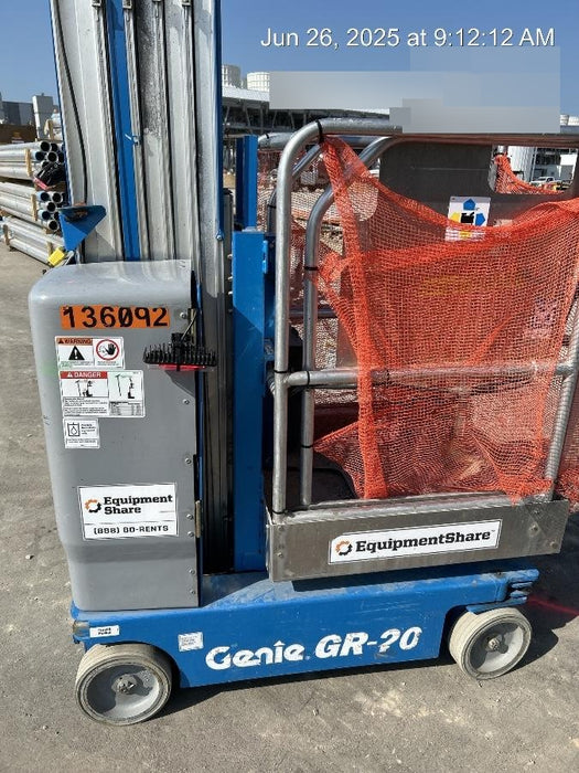 2021 GENIE GR-20