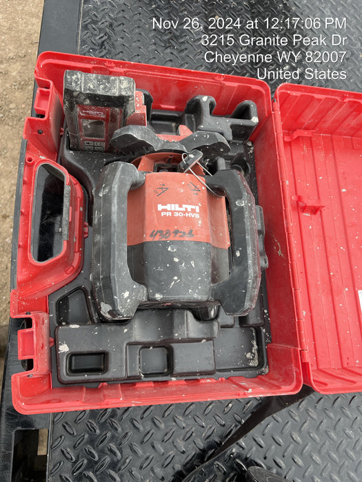 2024 HILTI PR 30-HVS-A12