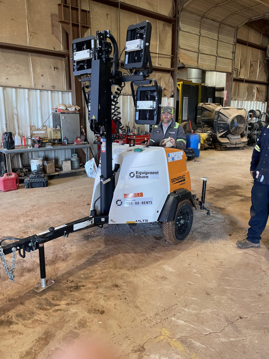 2023 Generac MLT2 Diesel, Flex Switch 120V Input, Powerzone Controller, (4) 320W LED Lights, 4kW Generator, 39.9 Gal Fuel Tank, 2" Ball, T3