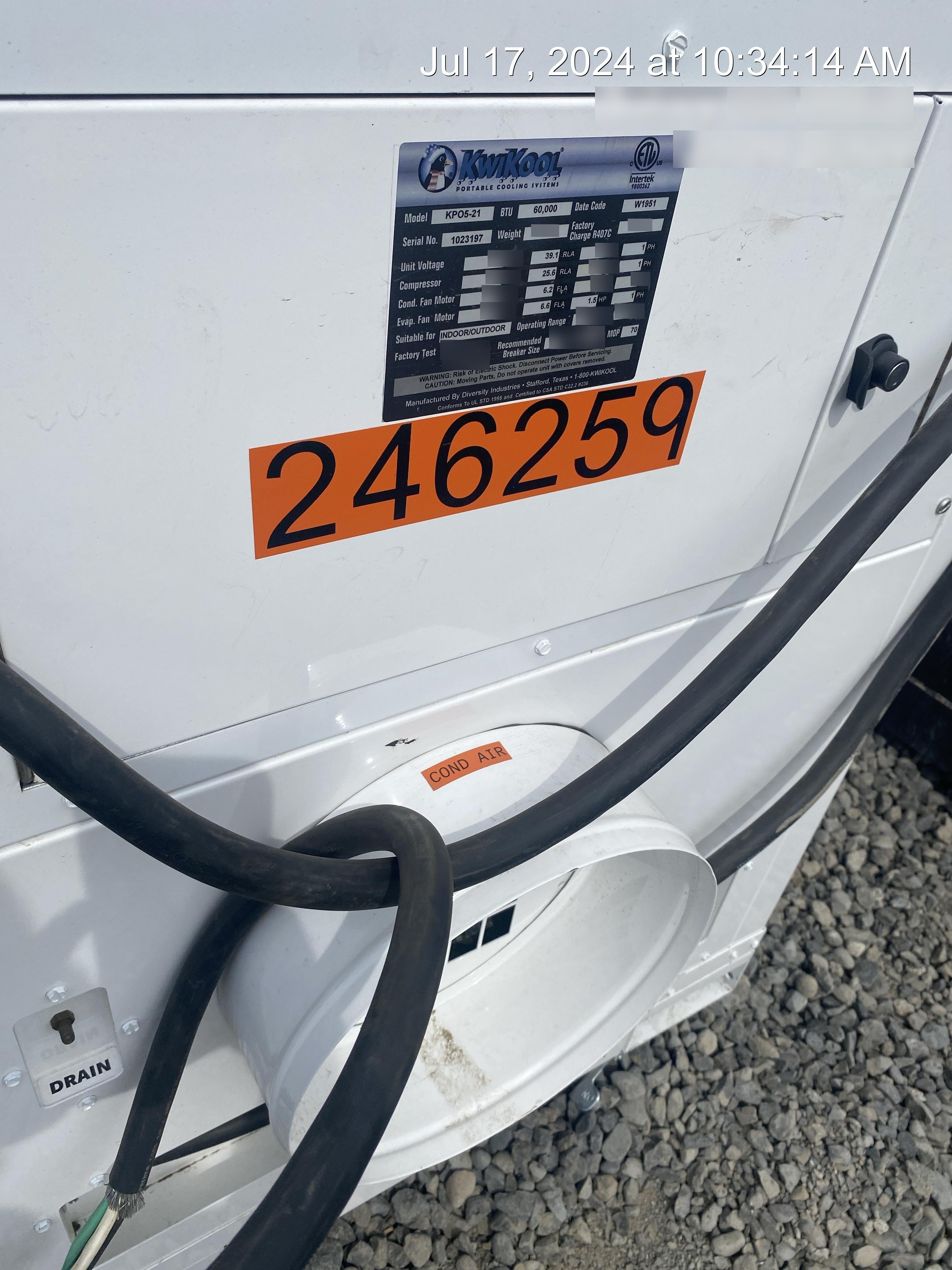 2022 KWIKOOL KPO5-21