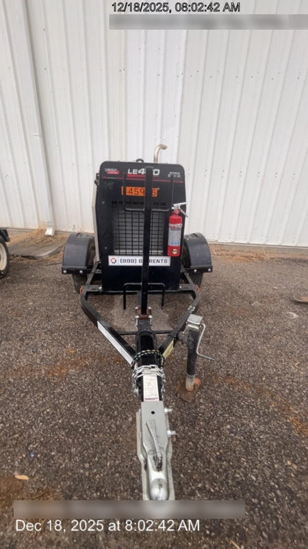 2024 Lincoln Electric LE400 Kubota V1505, Trlr, Cable Rack, Light Kit, ES Decals, T3