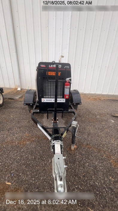 2024 Lincoln Electric LE400 Kubota V1505, Trlr, Cable Rack, Light Kit, ES Decals, T3