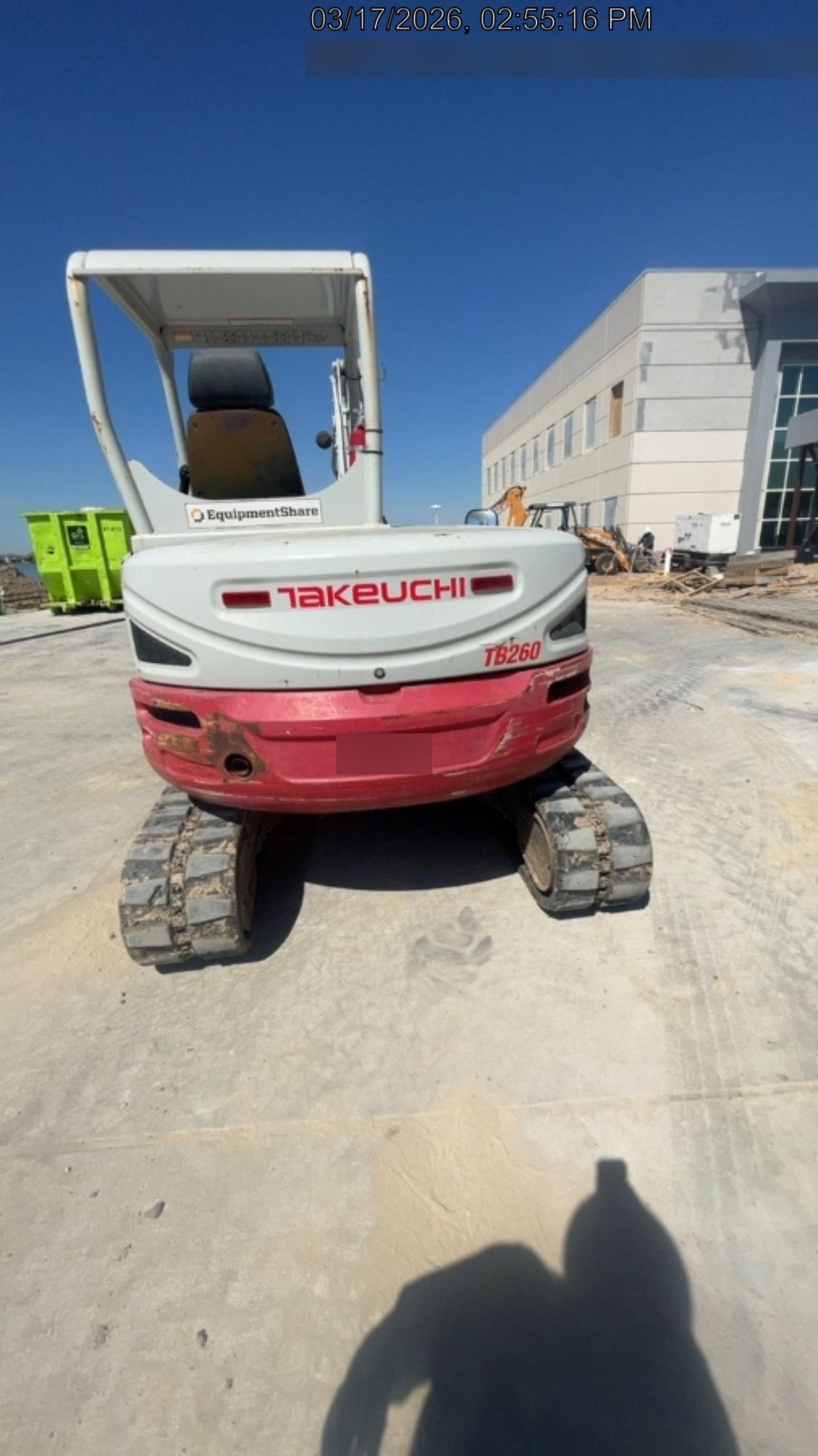 2019 TAKEUCHI TB260