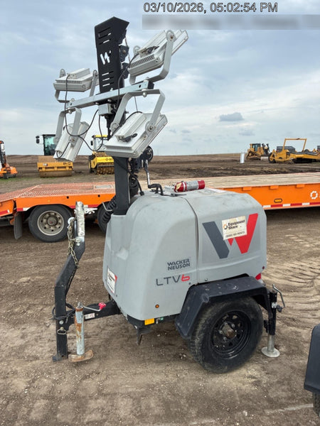 2019 Wacker Neuson LTV6K-LED Standard LED Towable Light Tower w/None