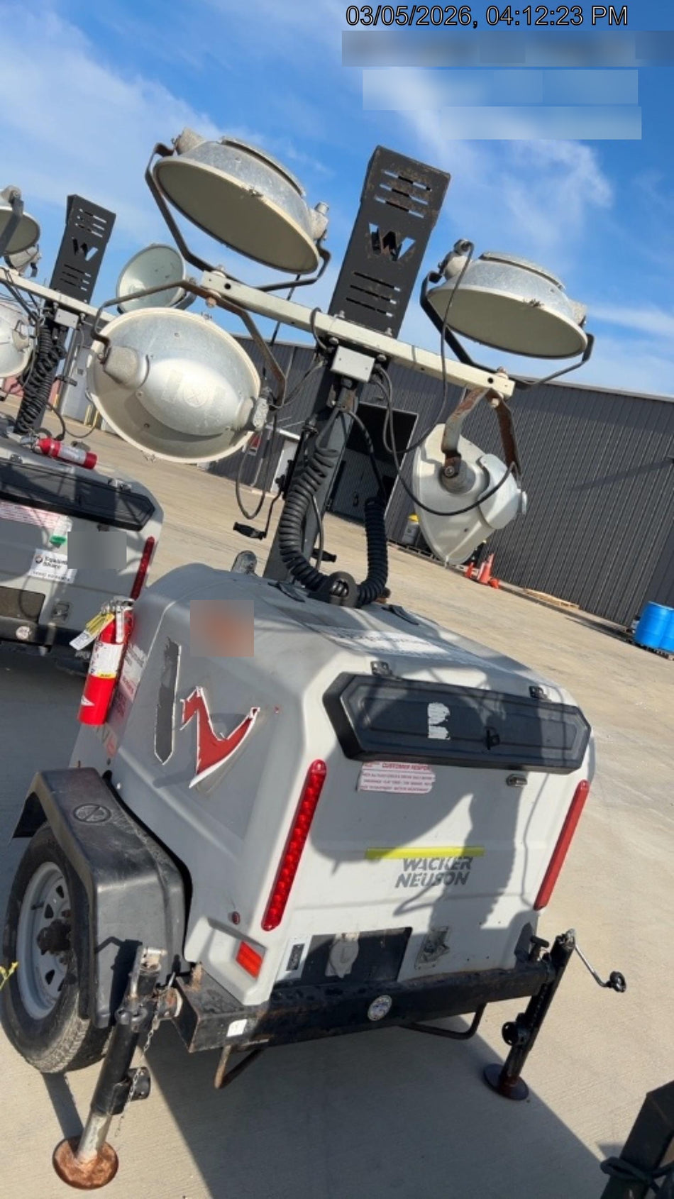 2019 Wacker Neuson LTV6L-MH Standard Options, ES Track Hardware, Fuel Level Sensor