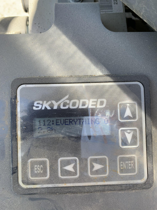 2020 Skyjack SJIII-3226 Solid NM Tires, Half height spring hinged entry gate, Dual Beacons