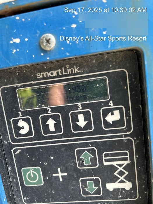 2020 Genie GS-1930 Solid Non Marking Tires, Beacon, Folding rails with half height swing gate