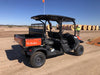 2022 Kubota RTV-X1140W-H Plastic Canopy, Windshield Acrylic Clear, LED Strobe Light, Wire Harness Kit, Back up Alarm