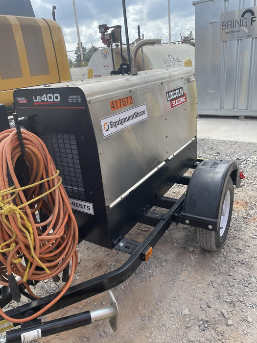 2024 Lincoln Electric LE400 Kubota V1505, Trlr, Cable Rack, Light Kit, ES Decals, T3