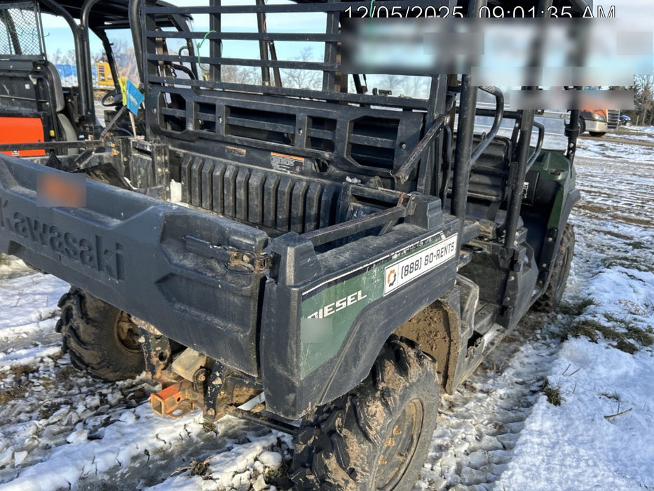 2019 Kawasaki Mule PRO-DXT Standard Options, Backup Alarm, Beacon, Plastic Hard Top, Poly Windshield, Horn Kit