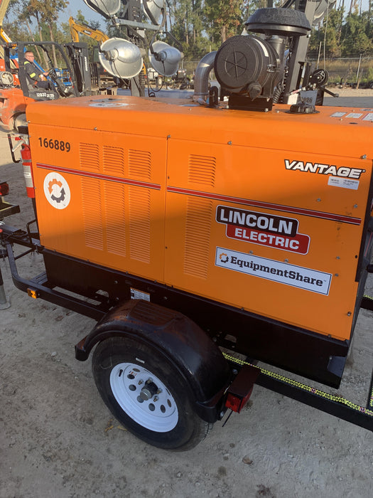 2021 Lincoln Electric Vantage 549X Ready Pak 3, ORANGE (includes trailer, cable rack, fender light kit)