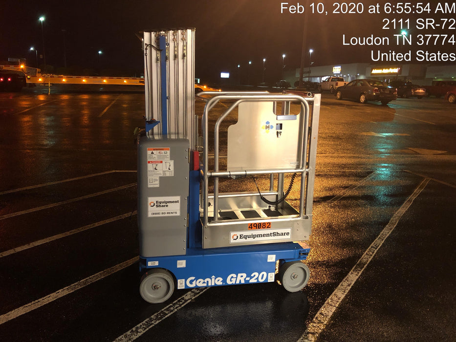 2019 GENIE GR-20
