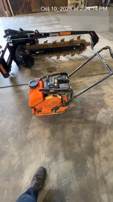 2020 Multiquip MVC88VTH Plate Honda GX160 no water tank 20 wide