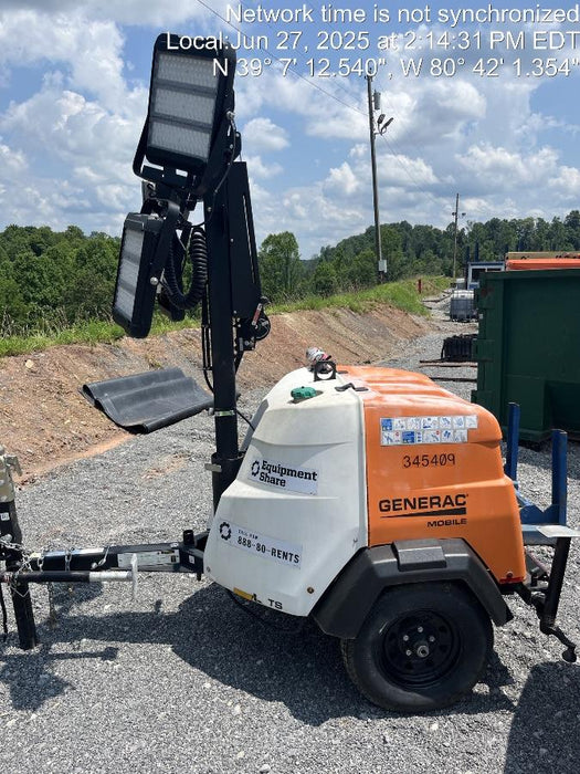 2023 Generac MLT2 Diesel, Flex Switch 120V Input, Powerzone Controller, (4) 320W LED Lights, 4kW Generator, 39.9 Gal Fuel Tank, 2" Ball, T3
