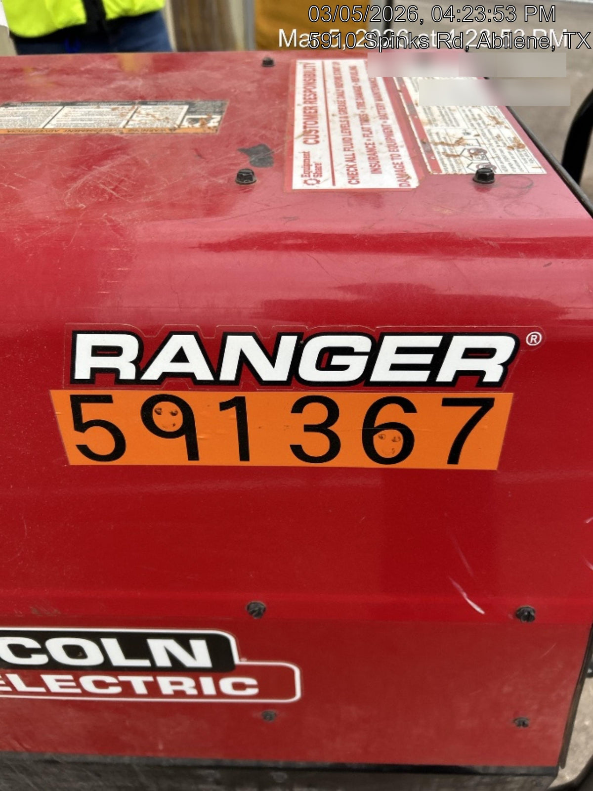 2025 LINCOLN ELECTRIC Ranger 305 LPG