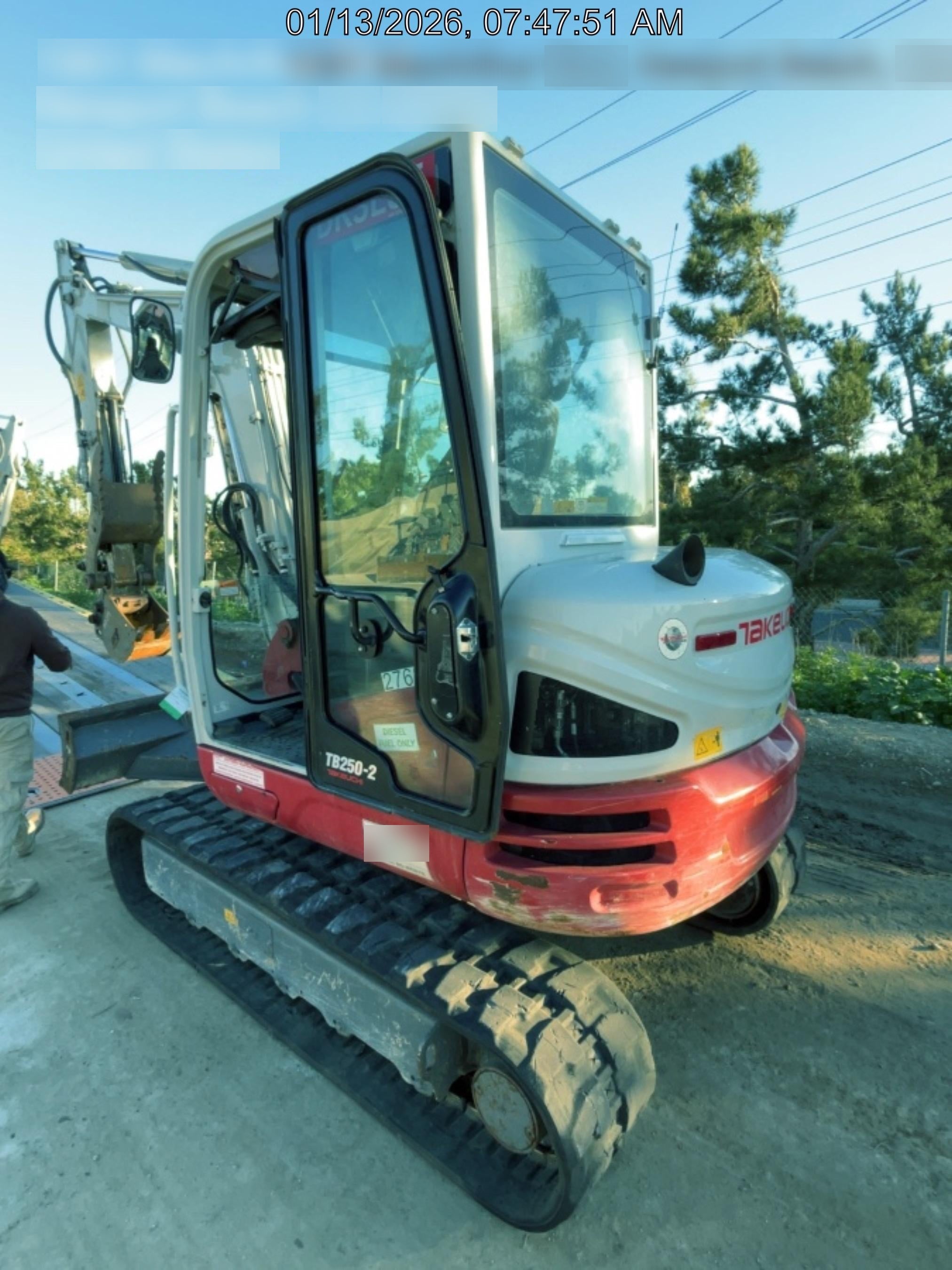 2025 TAKEUCHI TB250-2R