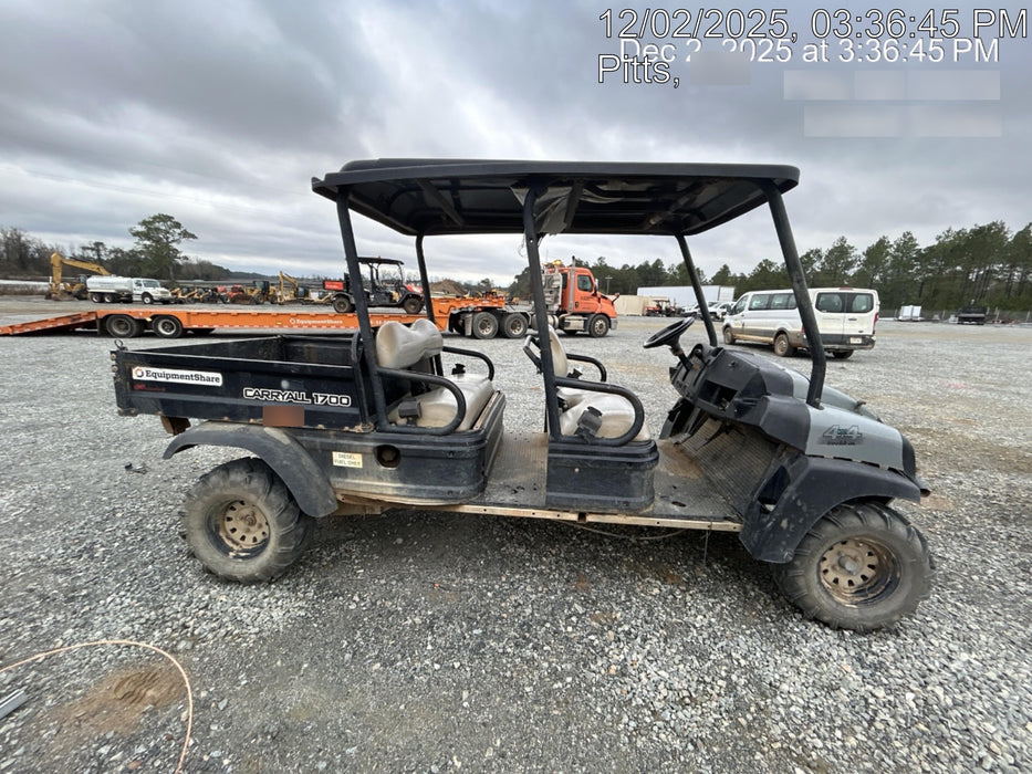 2019 Club Car CA1700D Diesel, 4-Seat, ROPS, AWD w/None