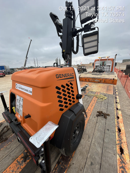 2023 Generac MLT2 Diesel, Flex Switch 120V Input, Powerzone Controller, (4) 320W LED Lights, 4kW Generator, 39.9 Gal Fuel Tank, 2" Ball, T3