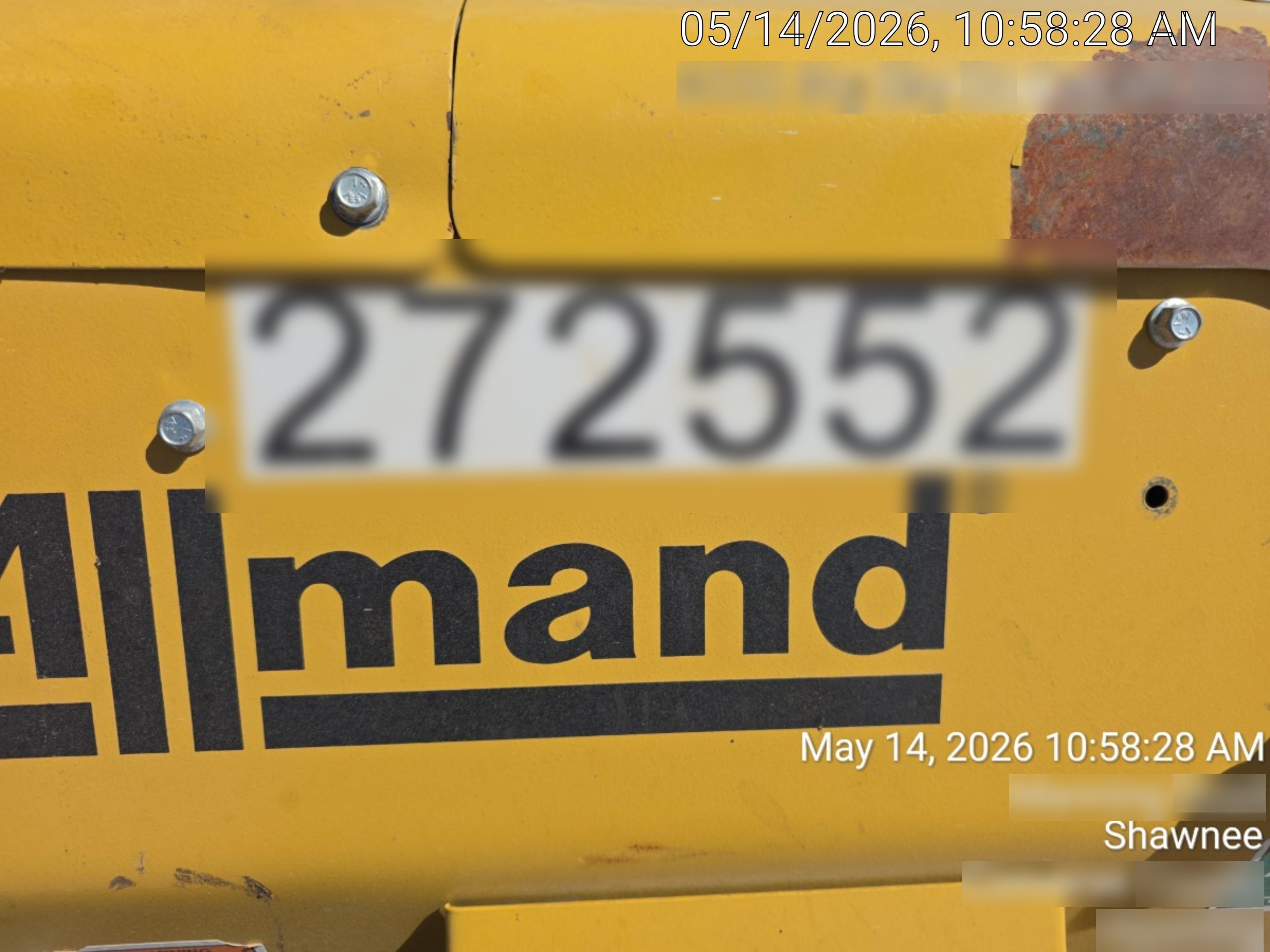 2022 Allmand NLV3GR (4) LED Light Fixture 350W, 23' Vertical Mast, 3kW Prime, Towable, ES Decals, T3 no