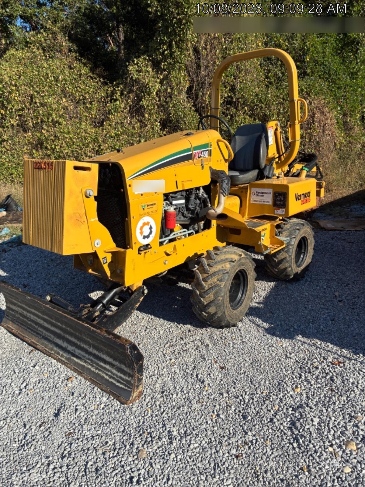 2022 VERMEER RTX450