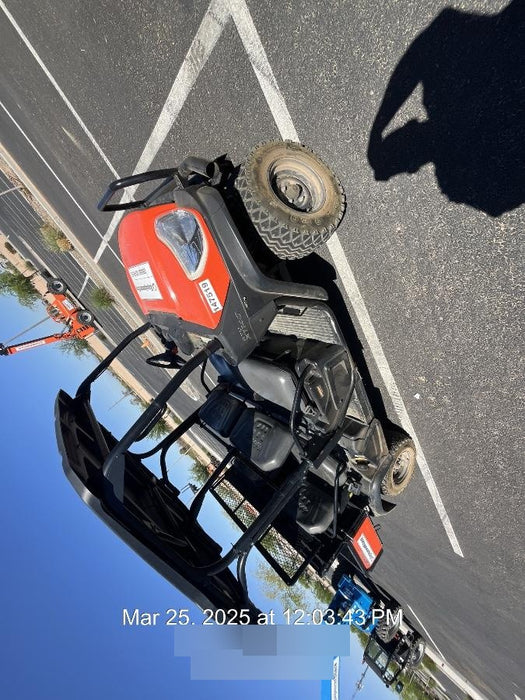 2022 Kubota RTV-X1140R-H Plastic Canopy, Windshield Acrylic Clear, LED Strobe Light, Wire Harness Kit, Back up Alarm