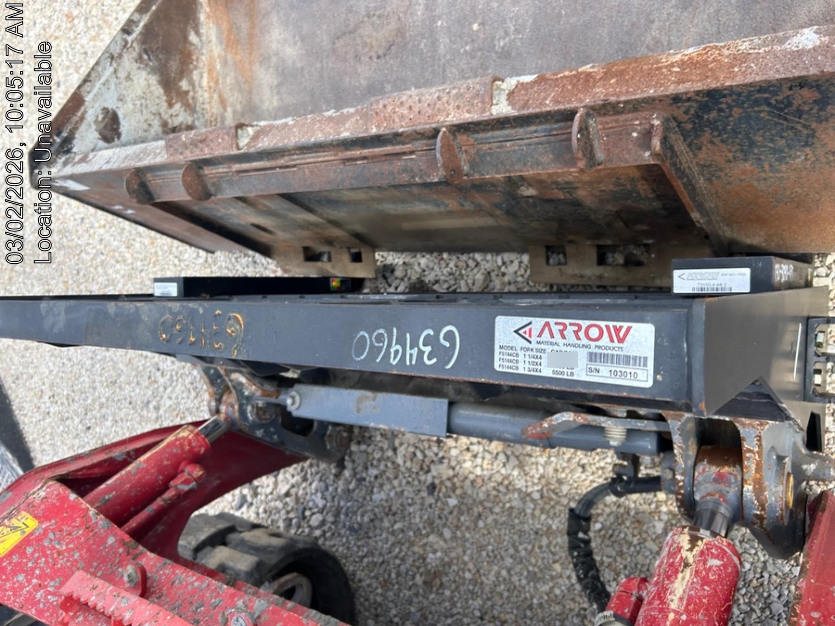 2025 ARROW MATERIAL HANDLING 48" Pallet Forks - Arrow