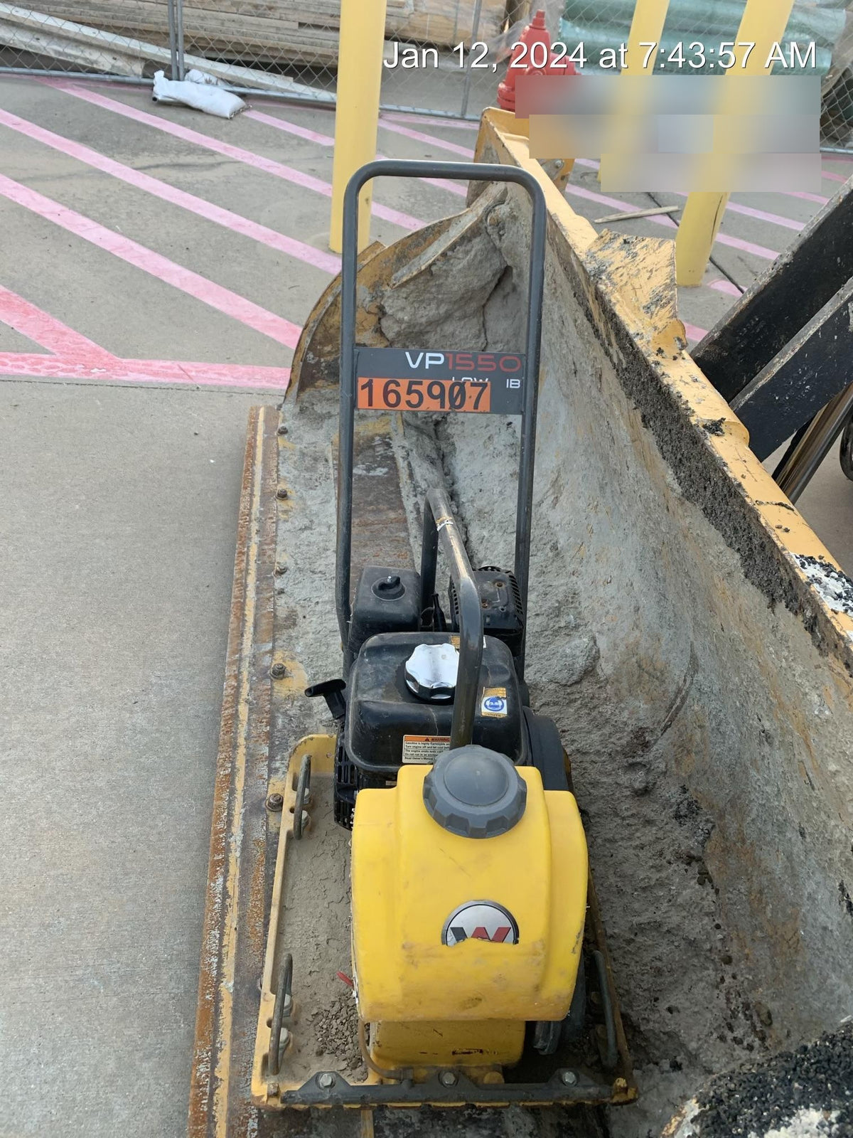 2021 WACKER NEUSON VP1550AW