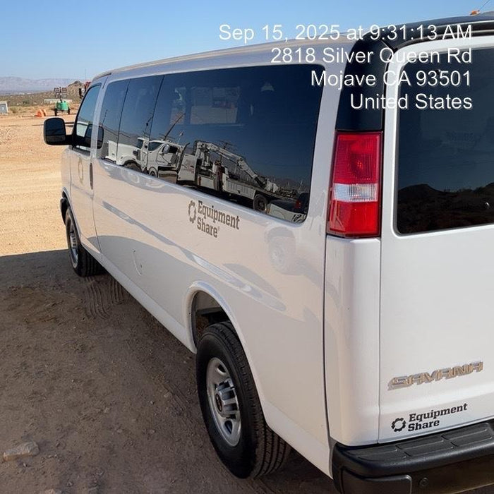 2025 GMC Savana 3500 - Rental